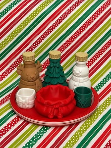 Christmas Pretend Play Set for Kids | 3D Printed Holiday Play Food | Christmas Sensory Play | Play Kitchen Accessories | Kids Gift