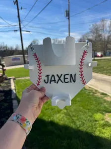 Dugout Caddy | Softball/Baseball | 3D Printed Dugout Organizer