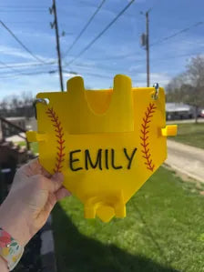Dugout Caddy | Softball/Baseball | 3D Printed Dugout Organizer