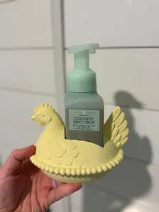 Hen On A Nest Bath & Body Soap Holder
