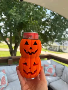 3D Printed Stacked Pumpkin Can Holder