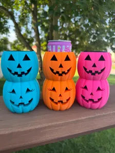 3D Printed Stacked Pumpkin Can Holder