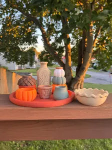 Fall Play Set for Kids | Autumn Pretend Play Set | Fall Home Decor | 3D Printed Seasonal Decoration | Kids Fall Sensory Play