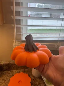 Pumpkin Paper Towel Holder | Fall Kitchen Decor | 3D Printed Paper Towel Stand | Autumn Pumpkin Kitchen Accessory