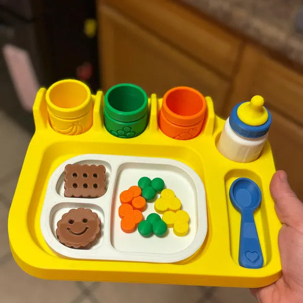Baby Doll Feeding Playset